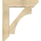 Ekena Millwork Westlake Slat Rough Sawn Bracket w/ Offset Brace, Douglas Fir, 8"W x 32"D x 36"H BKT0806X32X36WTL06RDF - alternate 2